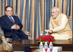 prachanda and narendra modi